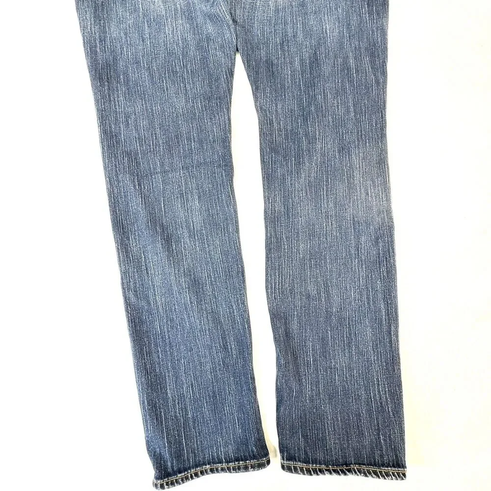 Big Star Blue Jeans Mens Size 36R 38x31.5 Archetype Slim Fit Straight Leg Denim